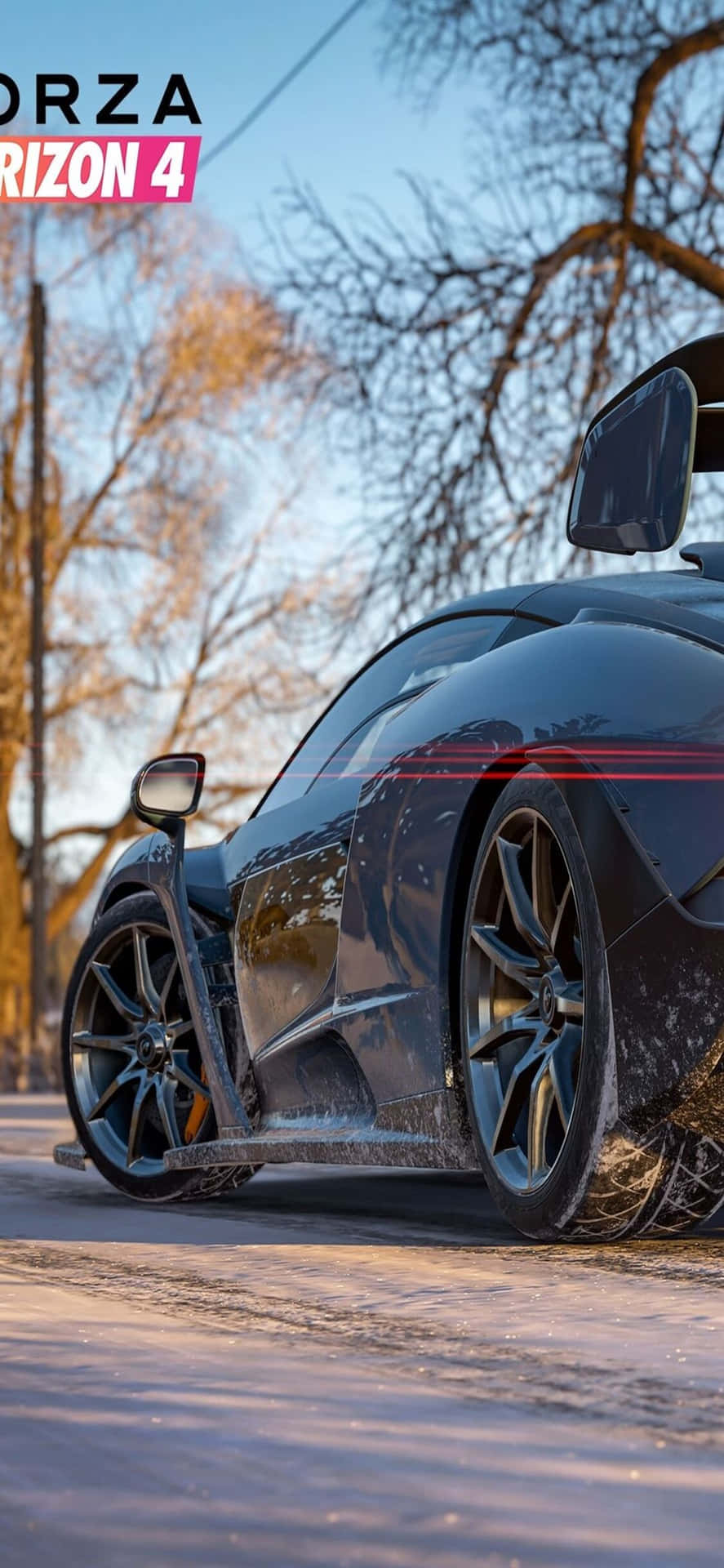 Black Audi iPhone X Forza Motorsport 7 Background