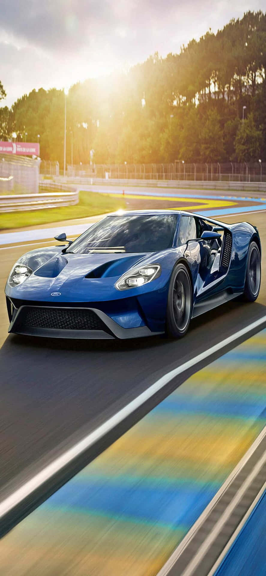 iPhone X Ford GT Forza Motorsport 7 Background