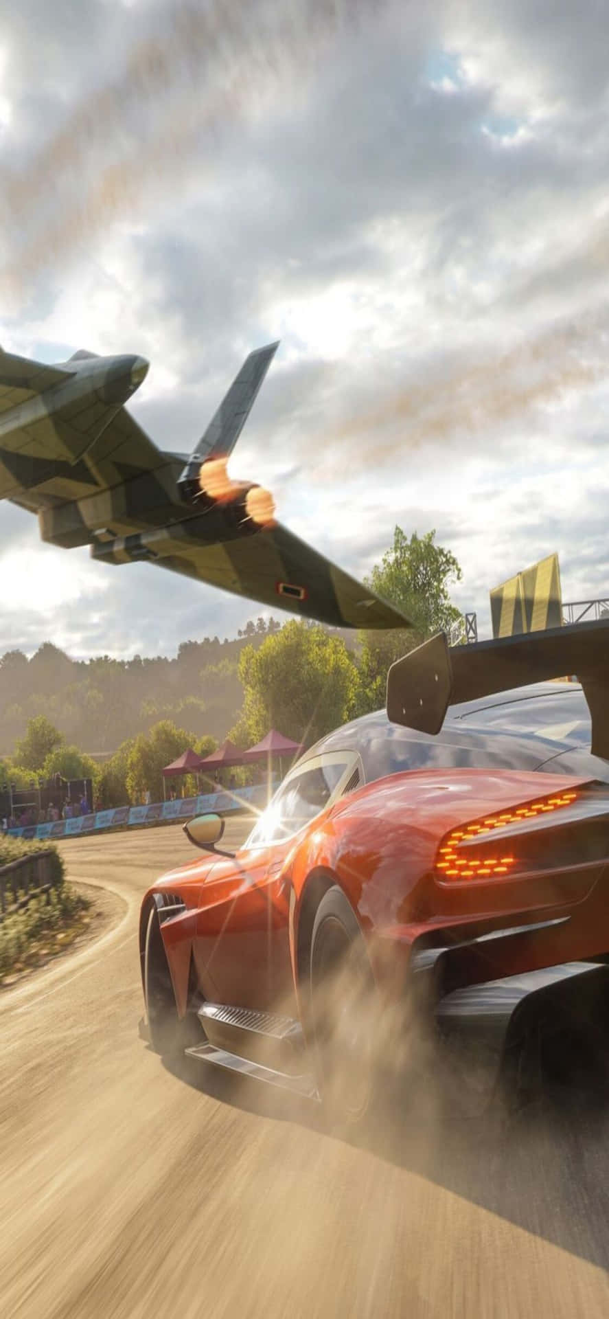 Iphonex Bakgrundsbild För Forza Motorsport 7.