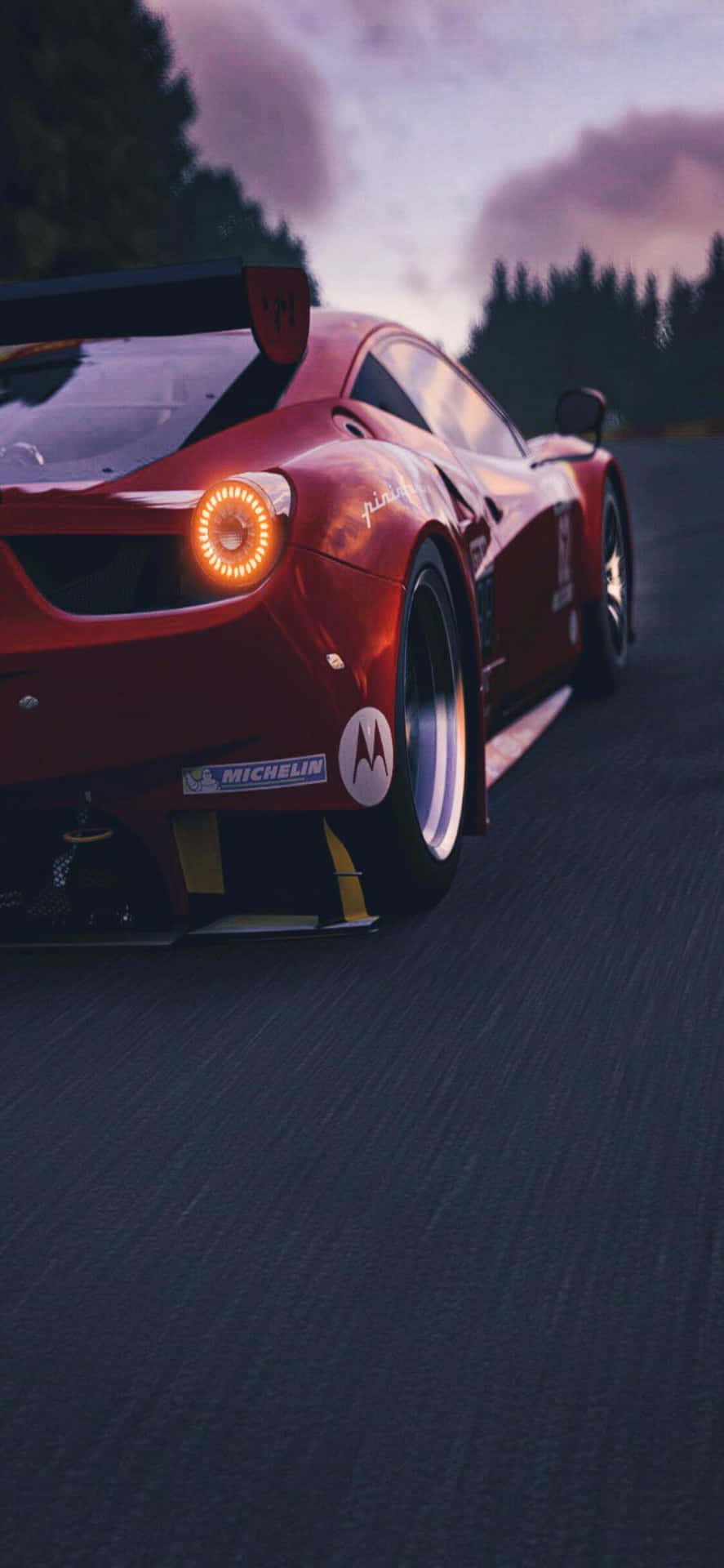 Ferrari488 Iphone X Hintergrundbild Für Forza Motorsport 7.