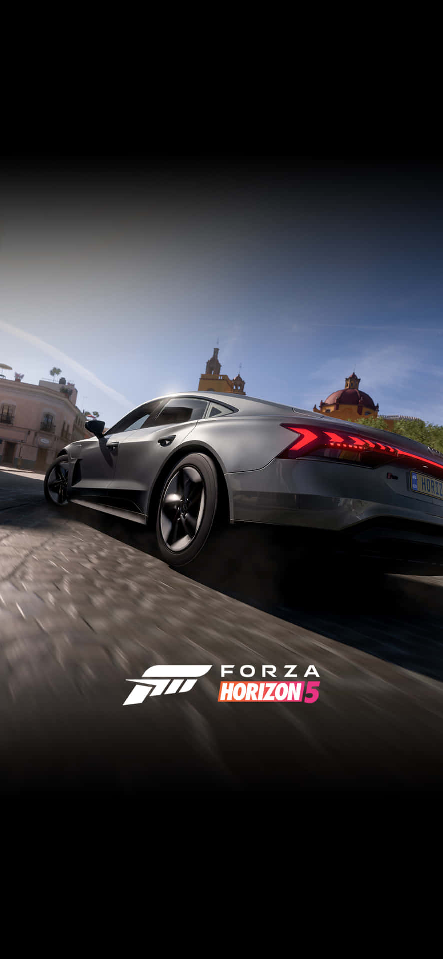 Grålamborghini Iphone X Forza Motorsport 7 Bakgrundsbild.