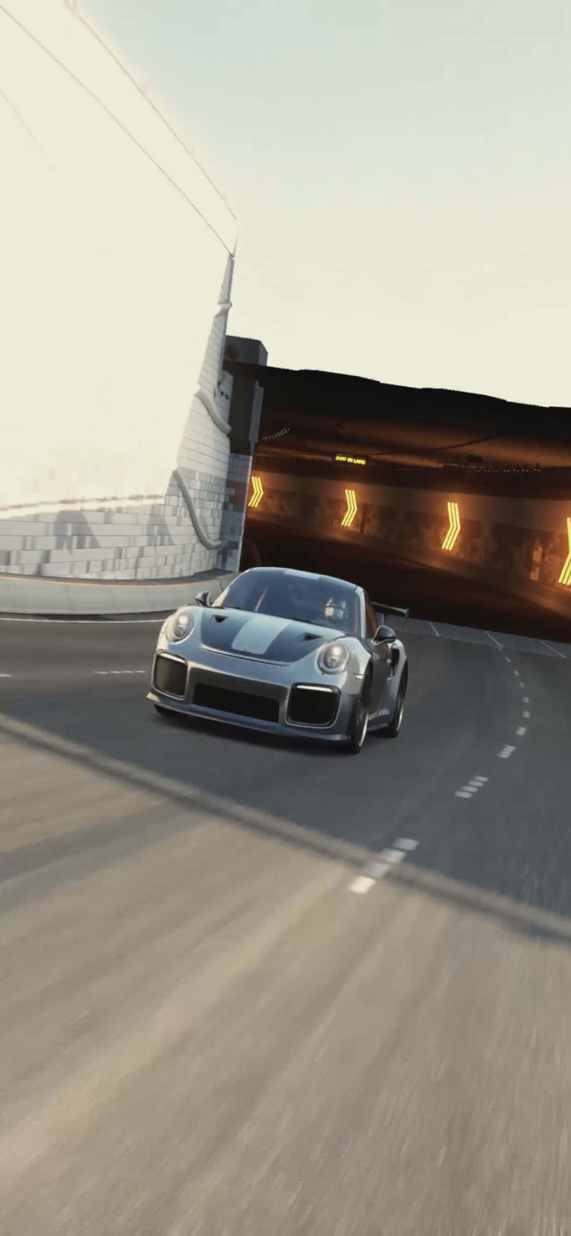 Porsche 911 GT2 iPhone X Forza Motorsport 7 Background