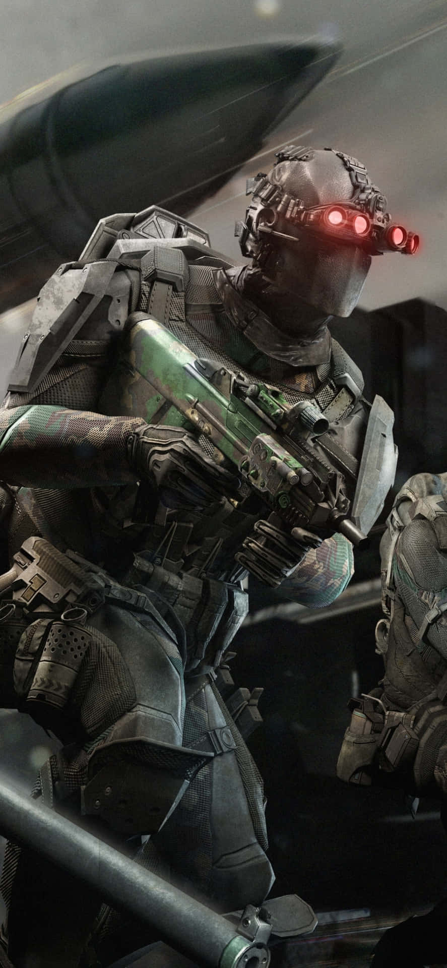 Soldier In Battle iPhone X Ghost Recon Wildlands Background