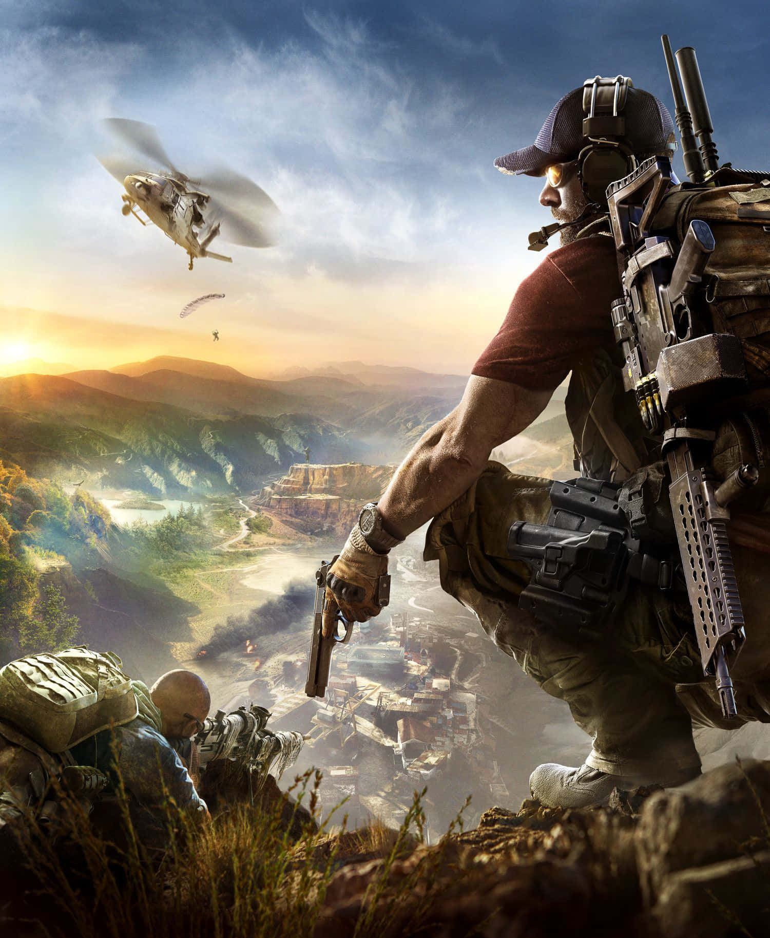 Nomad And Weaver iPhone X Ghost Recon Wildlands Background