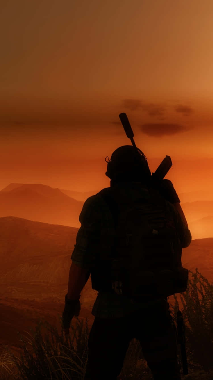Nomad Silhouette iPhone X Ghost Recon Wildlands Background Video Game