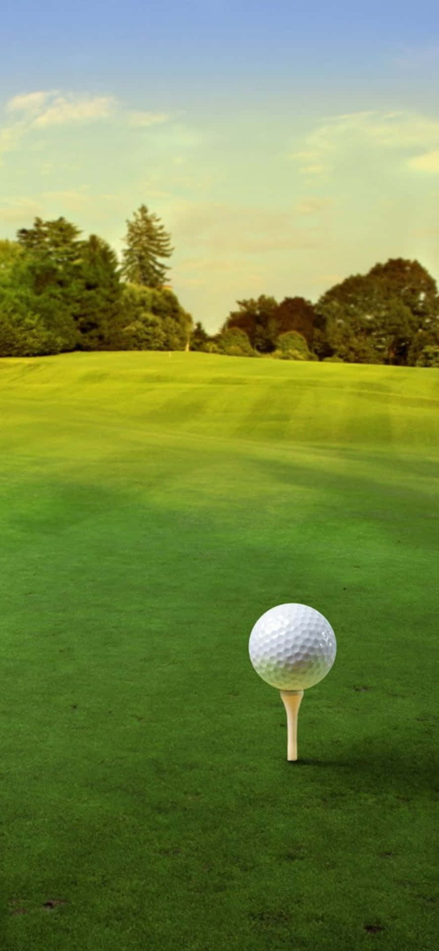 Get Ready to Hit the Links with Our Exclusive Iphone X Golf Course Background