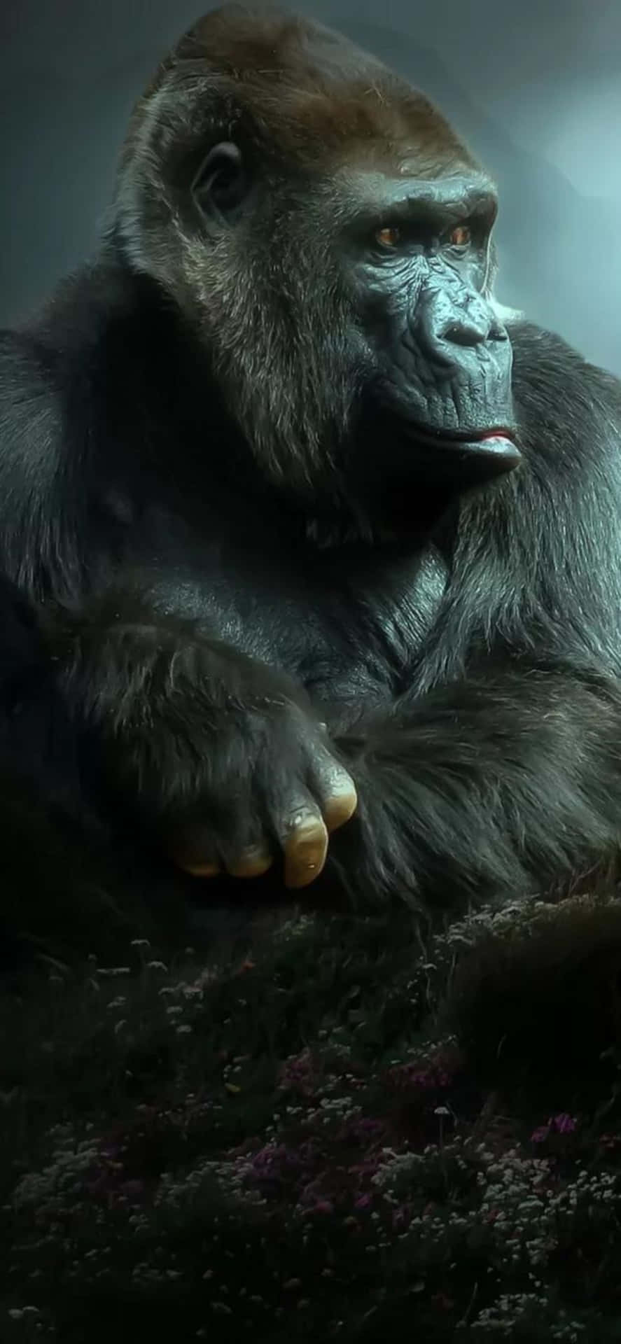 An eye-catching iPhone X featuring a Gorilla