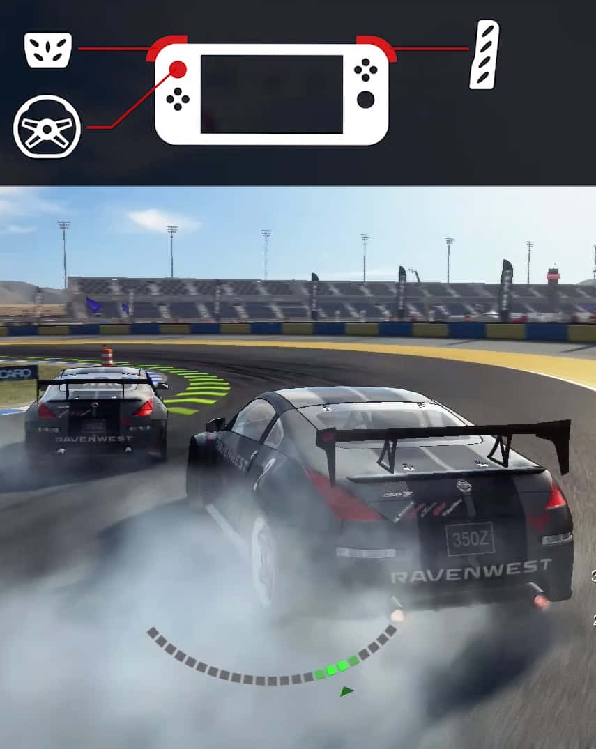 Iphone X Grid Autosport Background Game Instruction 855 x 1075 Background