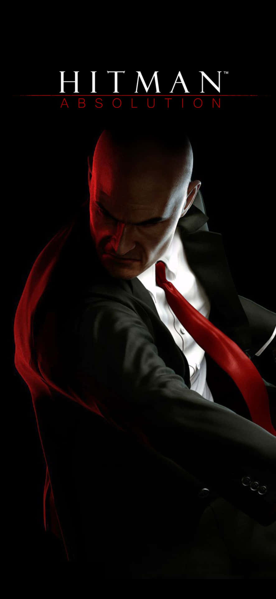 Agent 47 in Hitman Absolution ready for the toughest mission on an iPhone X