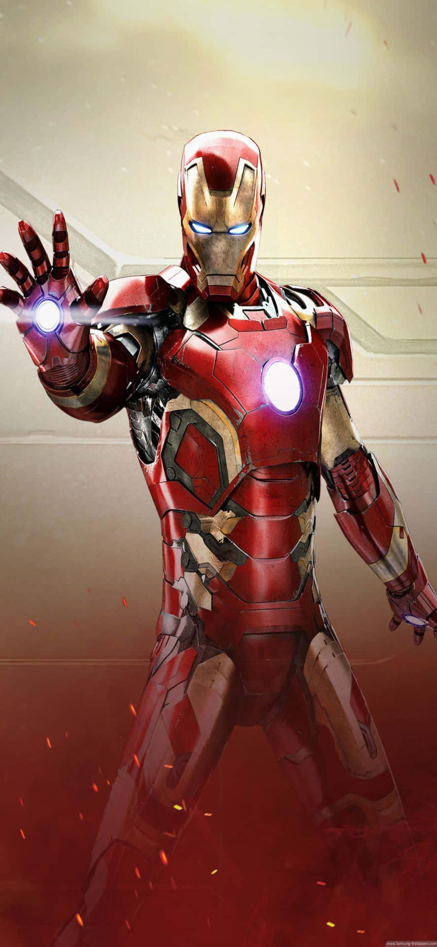 Iphone X Iron Man-hintergrund 1125 X 2435