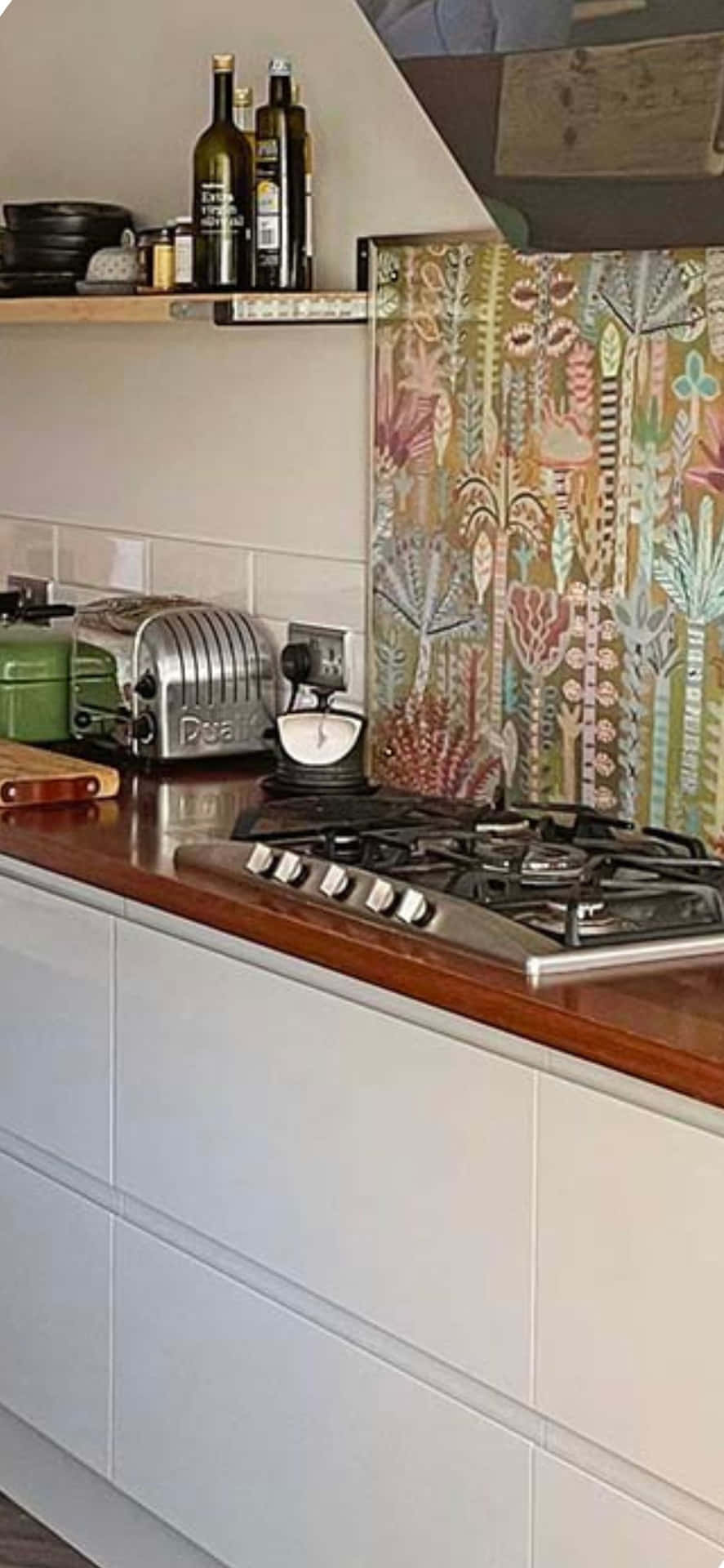 Metal Toaster Iphone X Kitchen Background