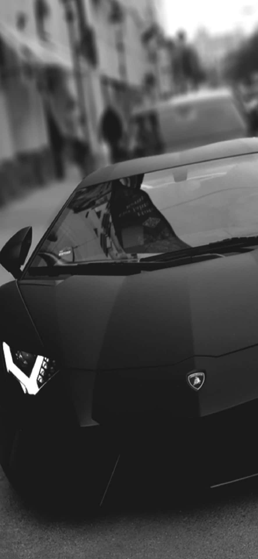 Feel the power of the Lamborghini on iPhone X