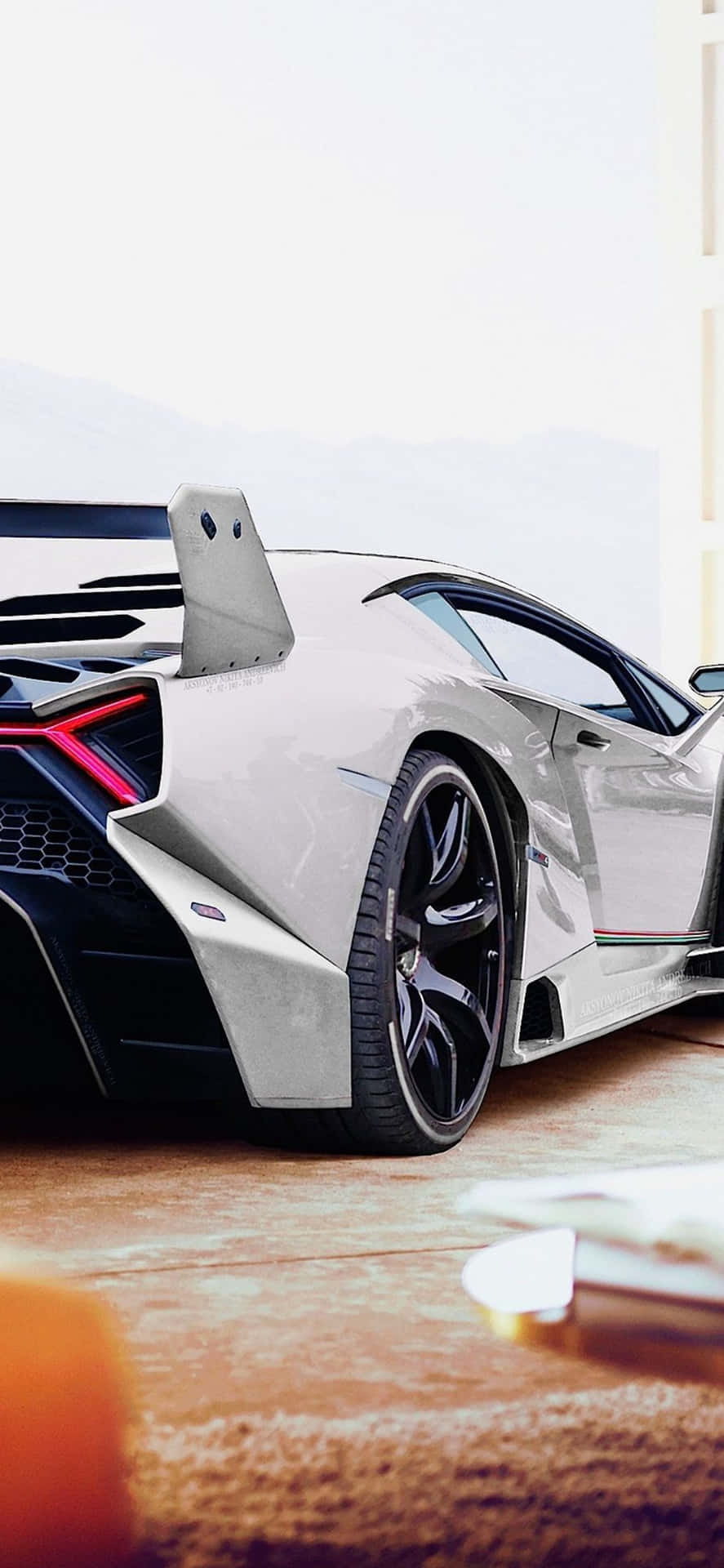 Experience luxury at its finest with the Iphone X Lamborghini