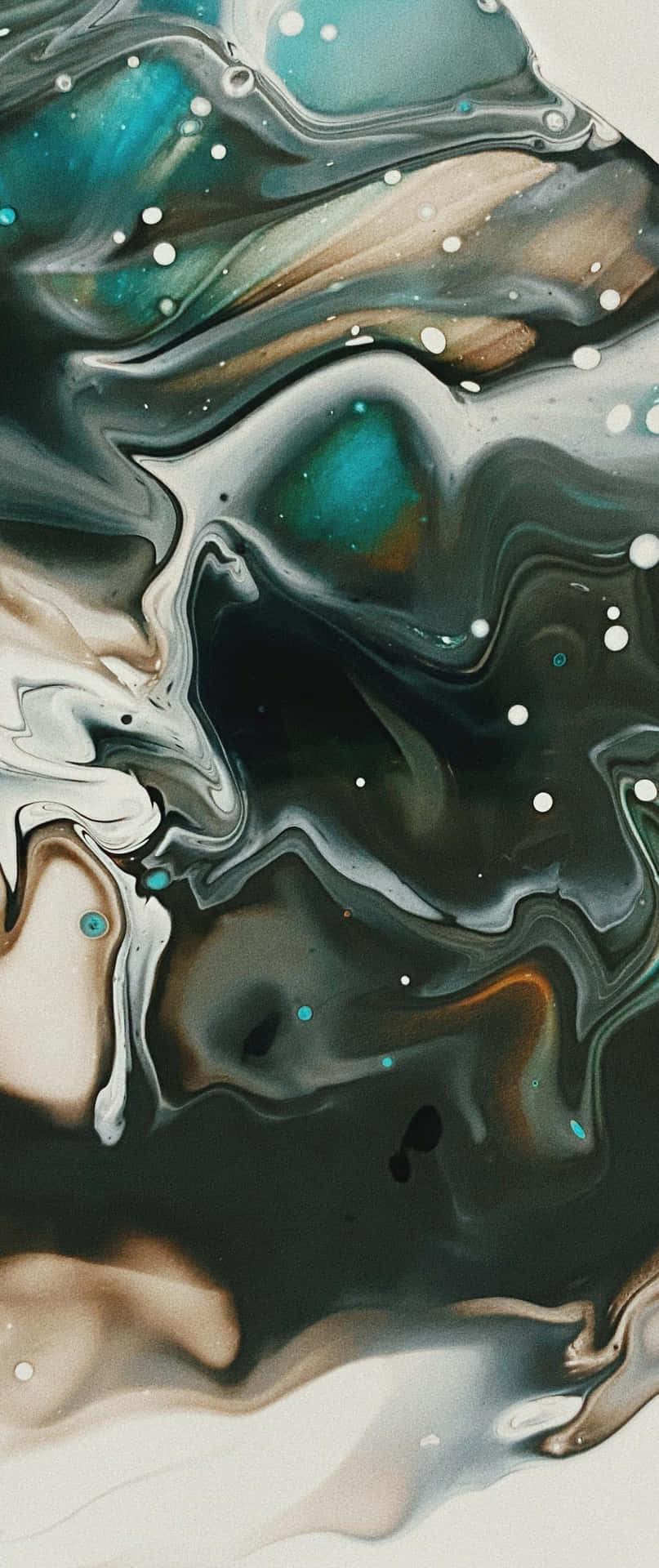 Abstrakt Akryl iPhone X Marmor Baggrund