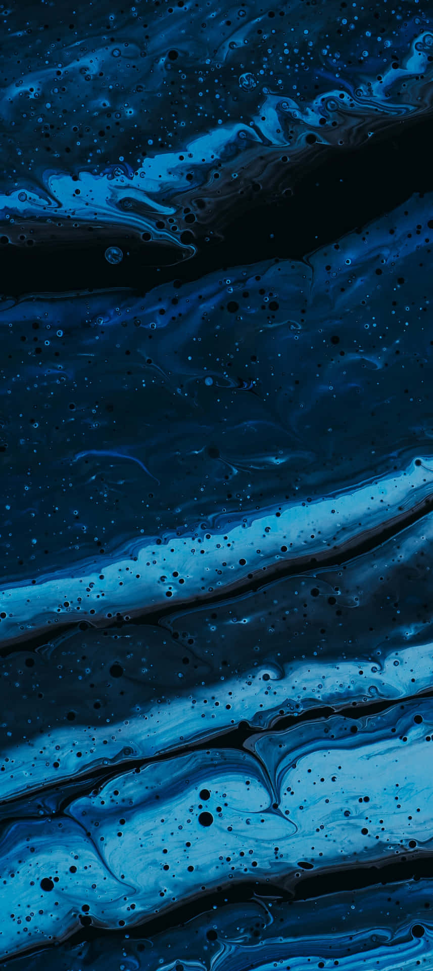 Blue Tones iPhone X Marble Background