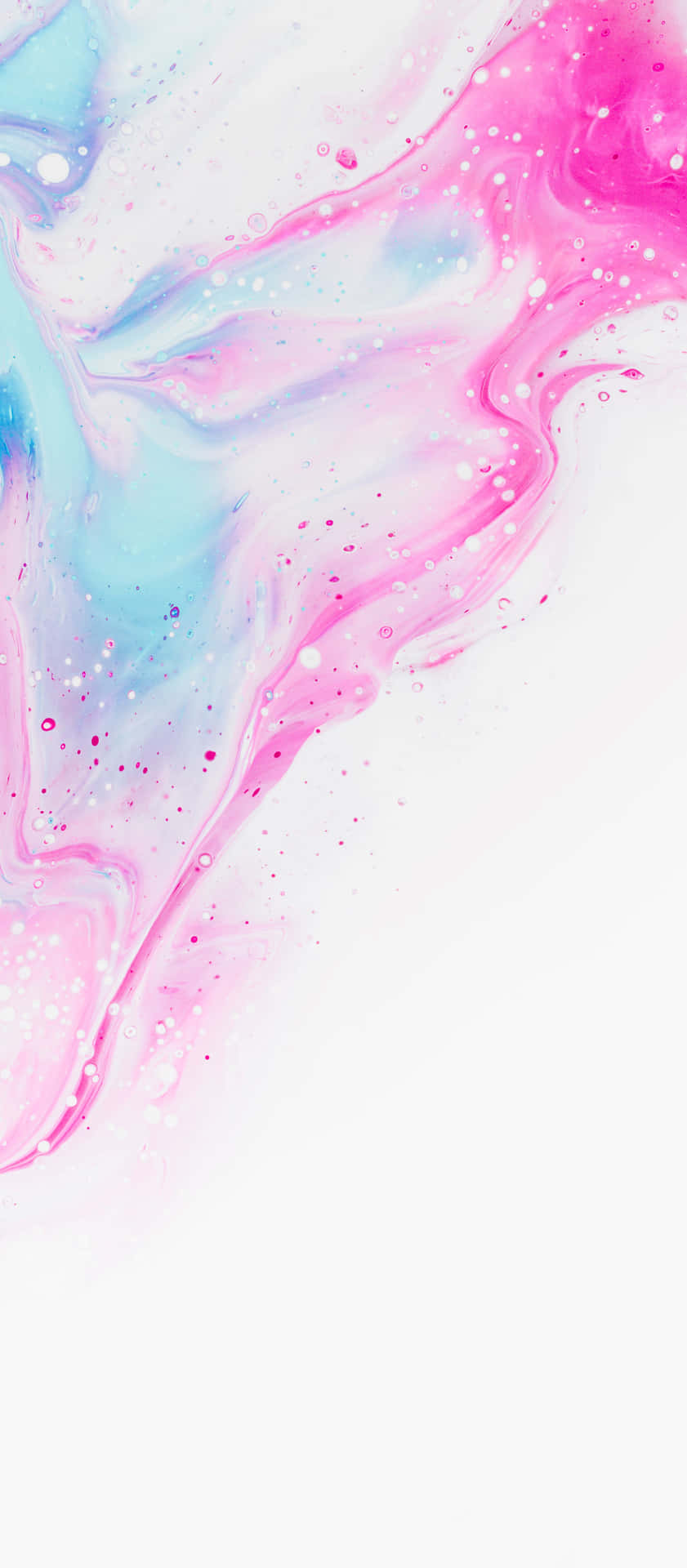 Pink And Blue iPhone X Marble Background