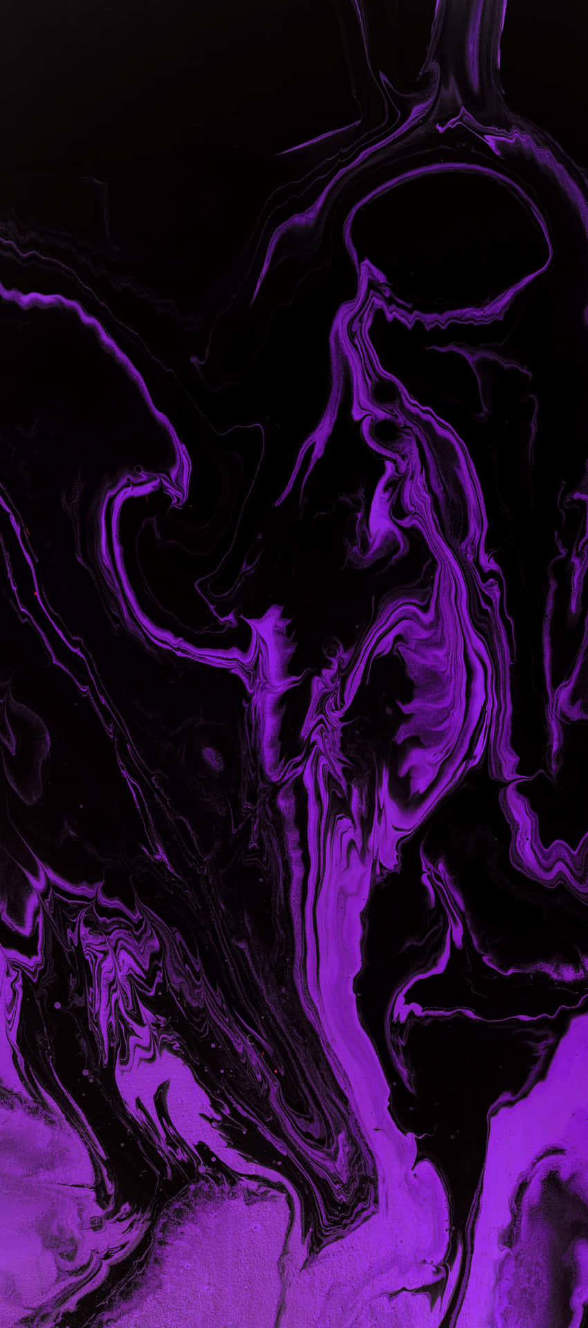 Purple Flowing iPhone X Marble Background