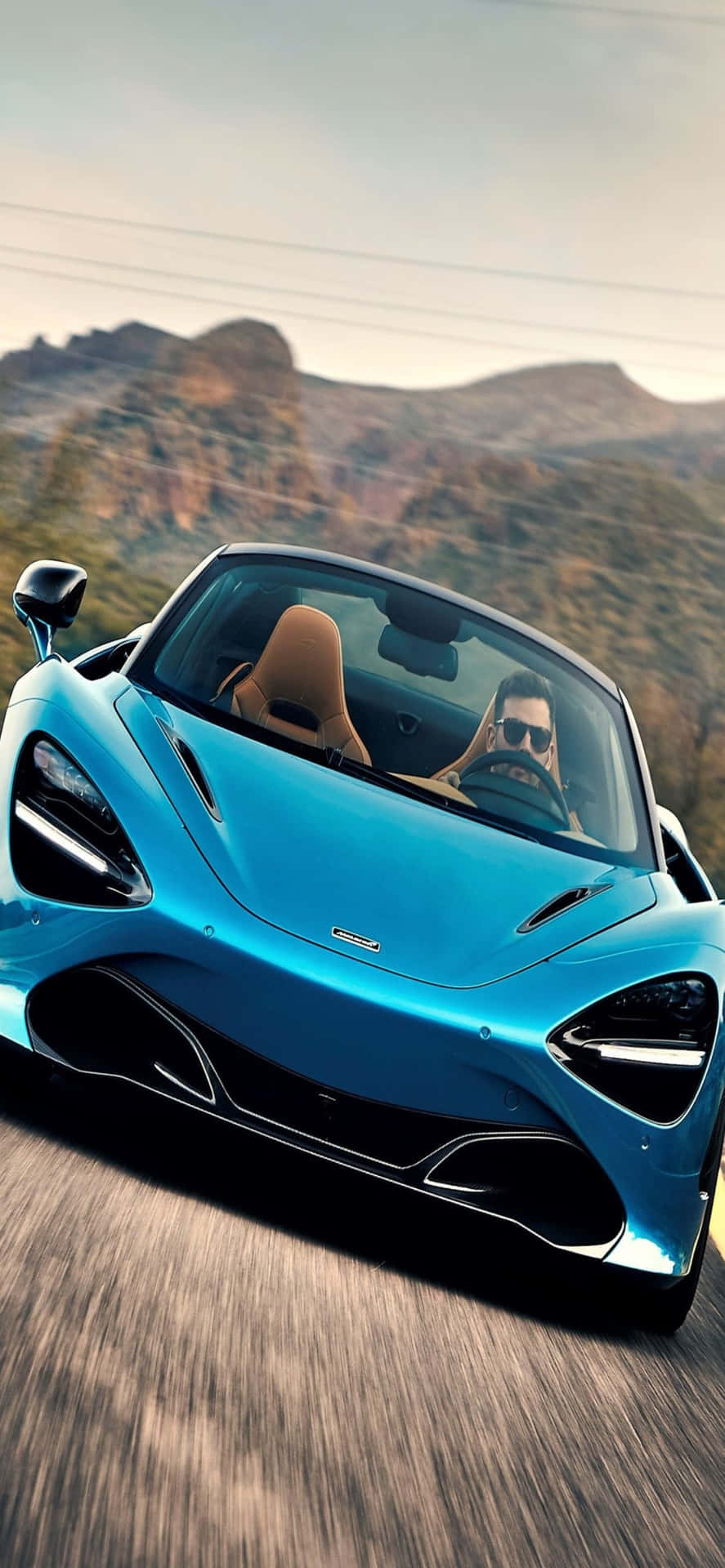 The Iphone X Meets the Iconic Mclaren 720s