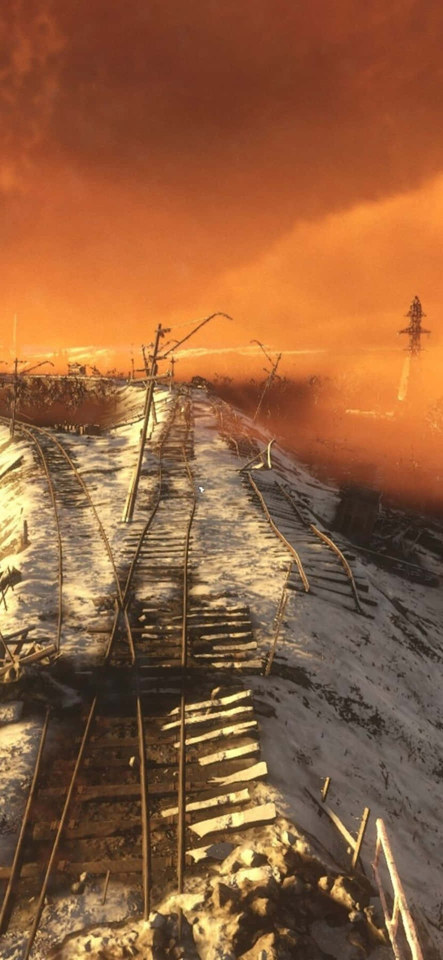 Explore the harsh landscapes of post-apocalyptic Moscow in Metro Exodus on Iphone X.