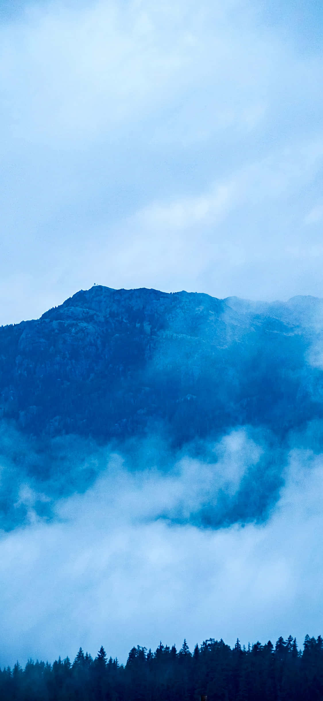Stunning Mountain Landscape on iPhone X
