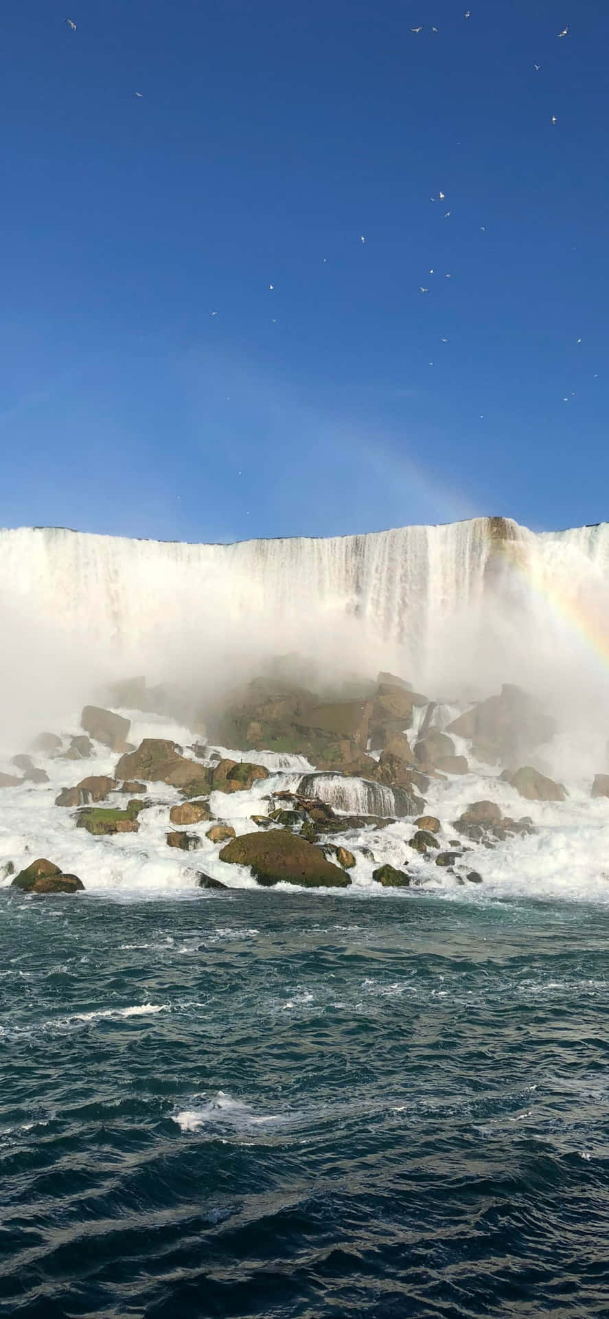 iPhone X Niagara Water Falls Background