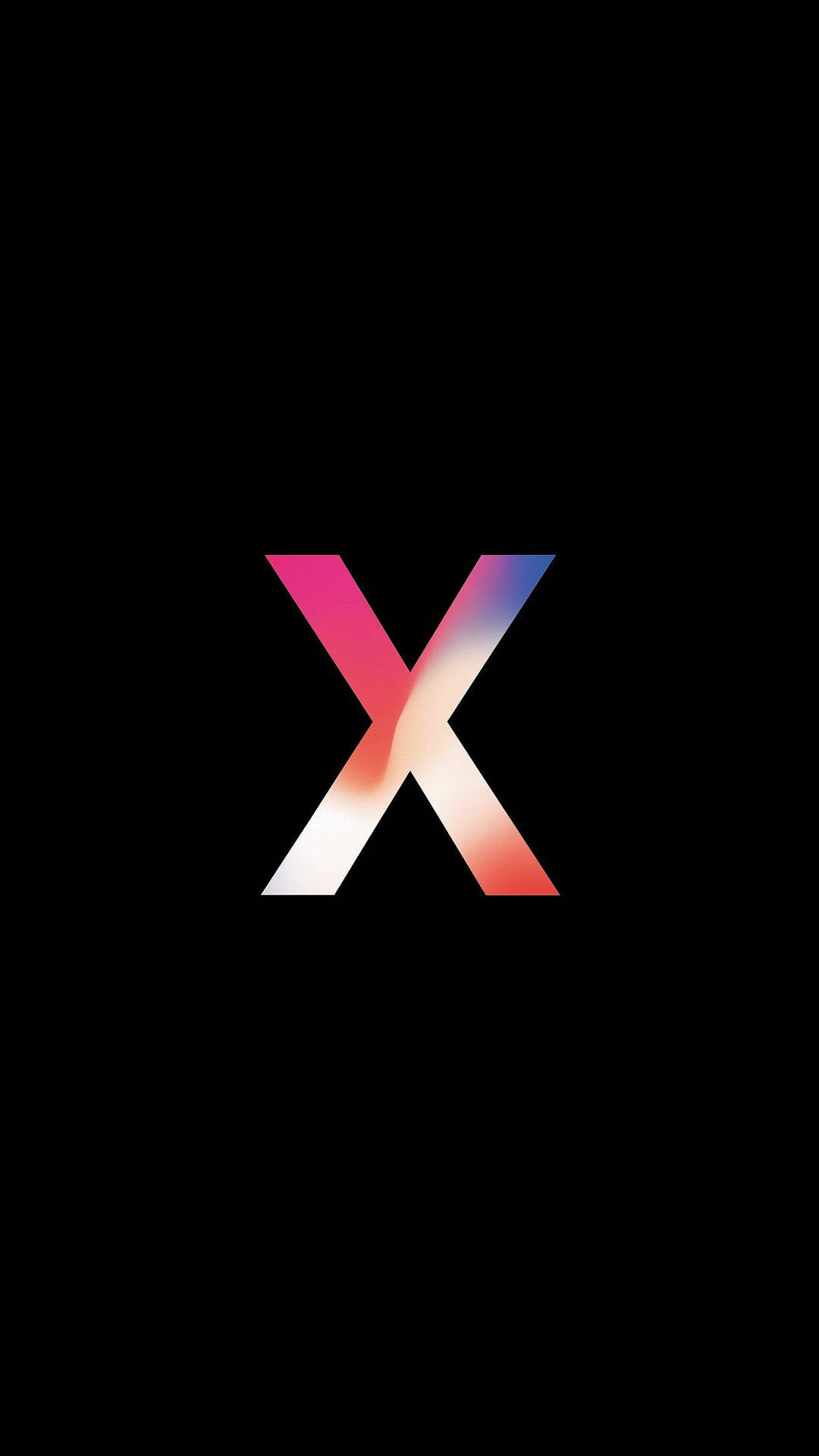 Iphonex Original X En Negro Fondo de pantalla
