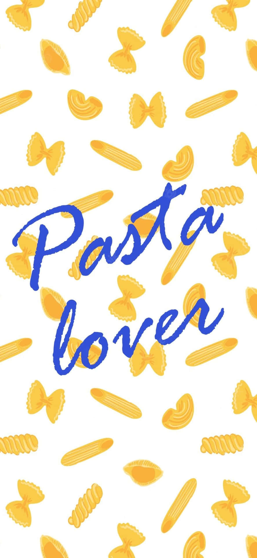 iPhone X Pasta Lover Background