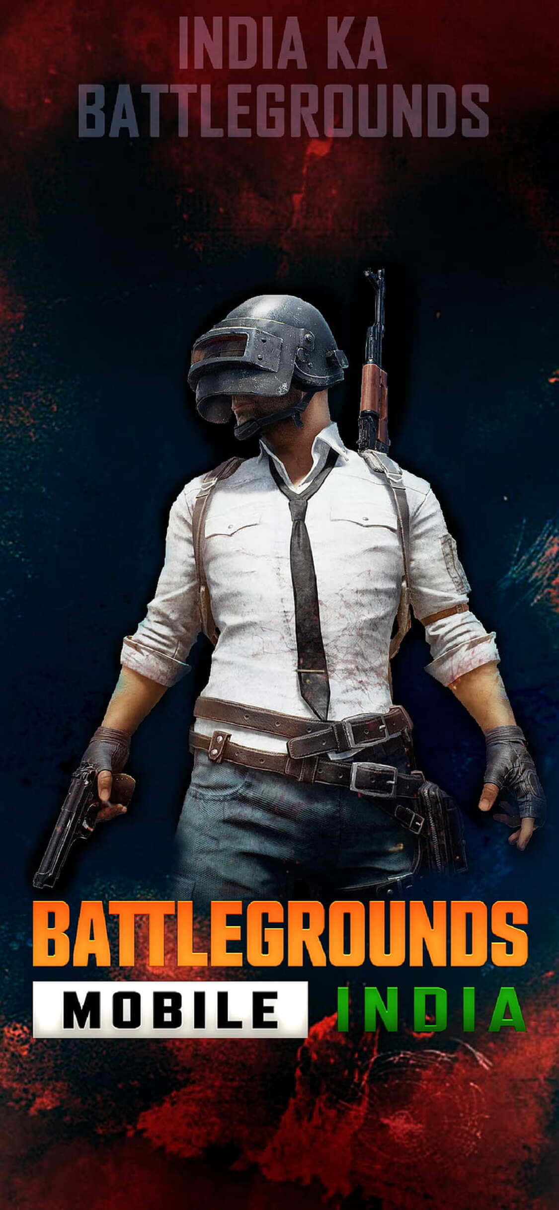 Battlegrounds Mobile India - A Poster With The Words India Ka Battlegrounds