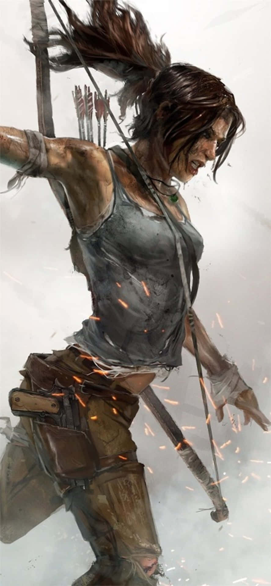 Taucheein In Ein Unvergessliches Abenteuer Mit Shadow Of The Tomb Raider.