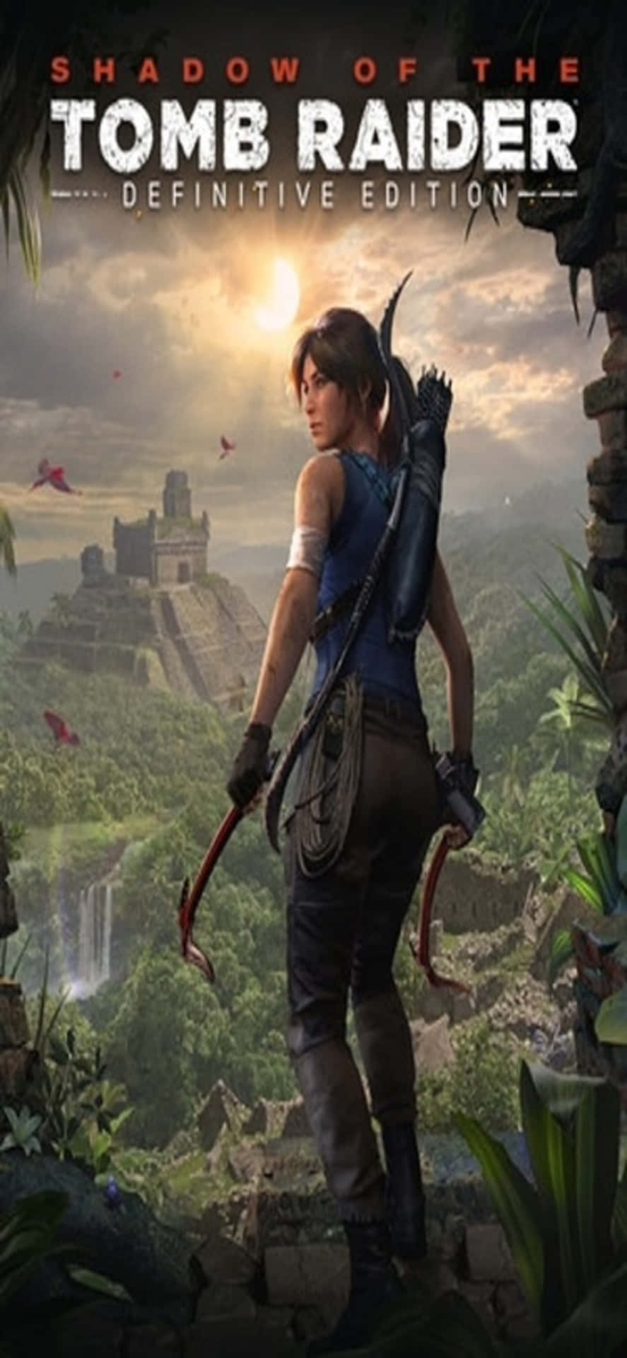 Låsupp Världens Mysterier Med Shadow Of The Tomb Raider För Iphone X.
