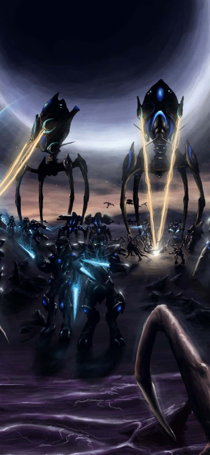 Iphonex Hintergrundbild Starcraft Ii Artanis