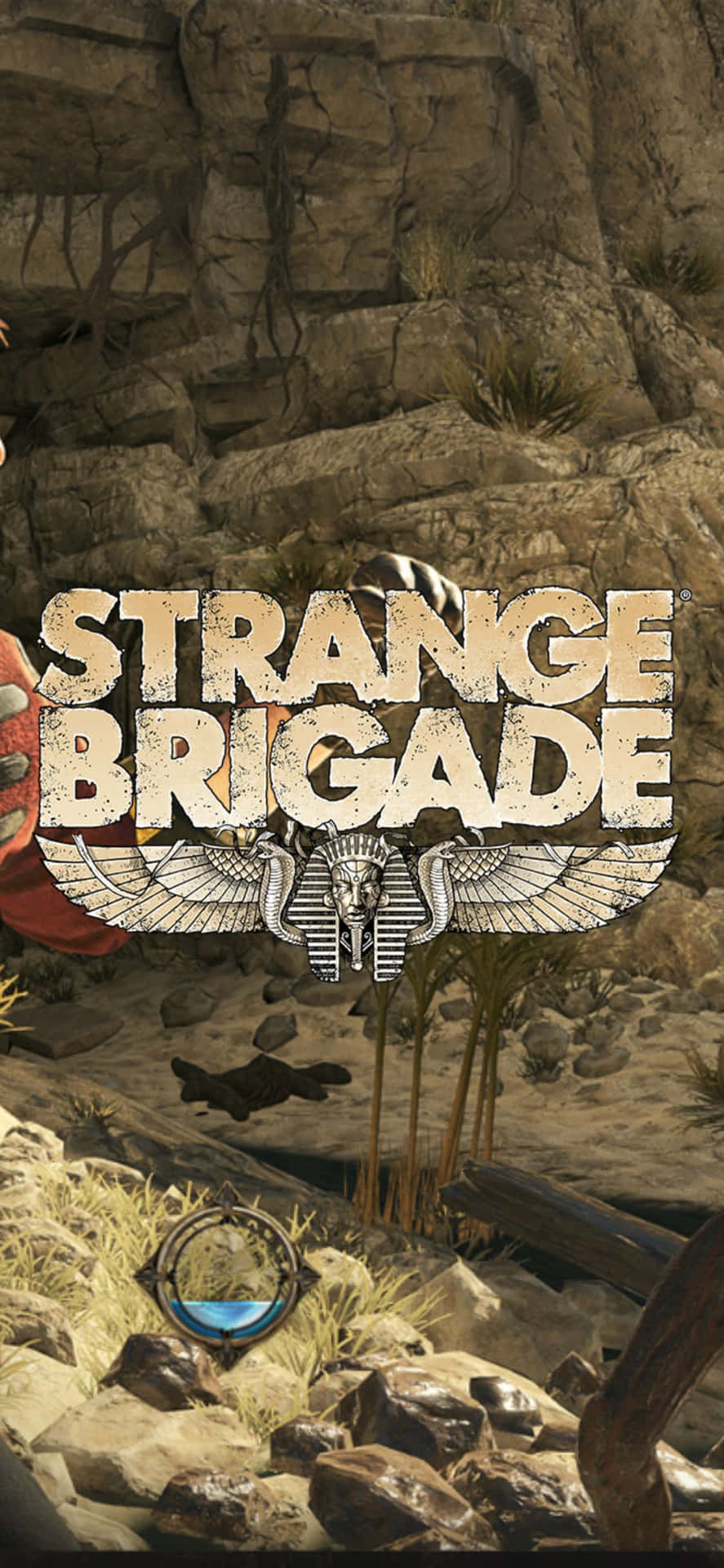 Frankfairburne Iphone X Strange Brigade Bakgrundsbild.