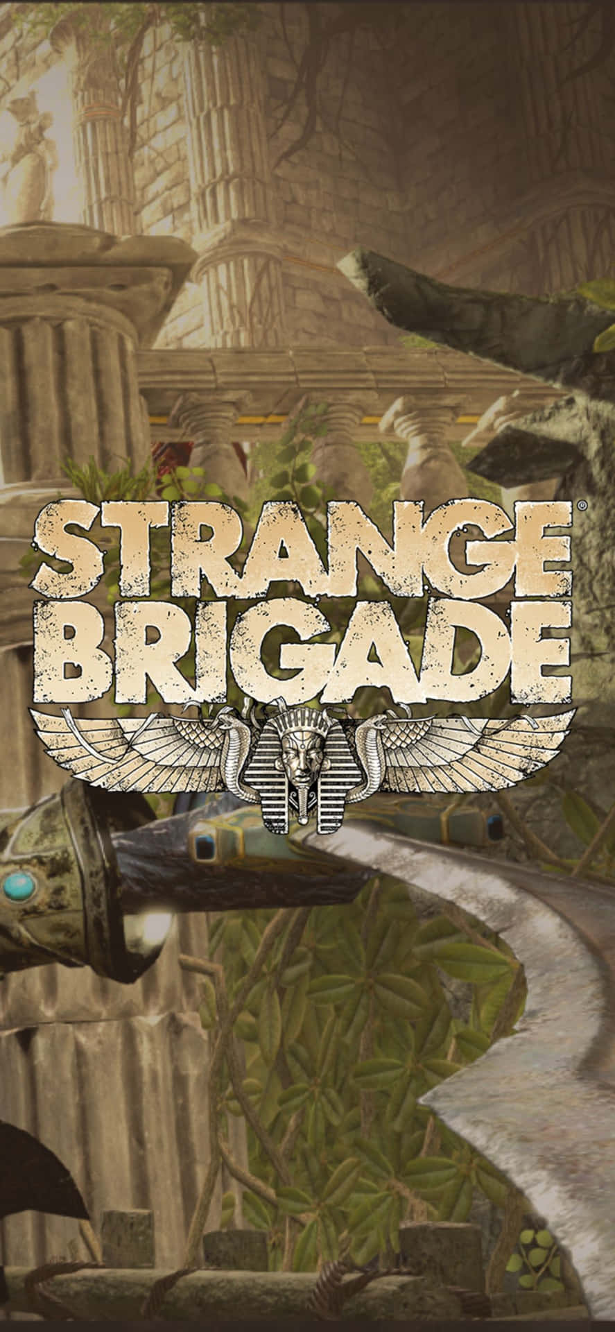 Stängav Machete Iphone X Strange Brigade Bakgrundsbild.