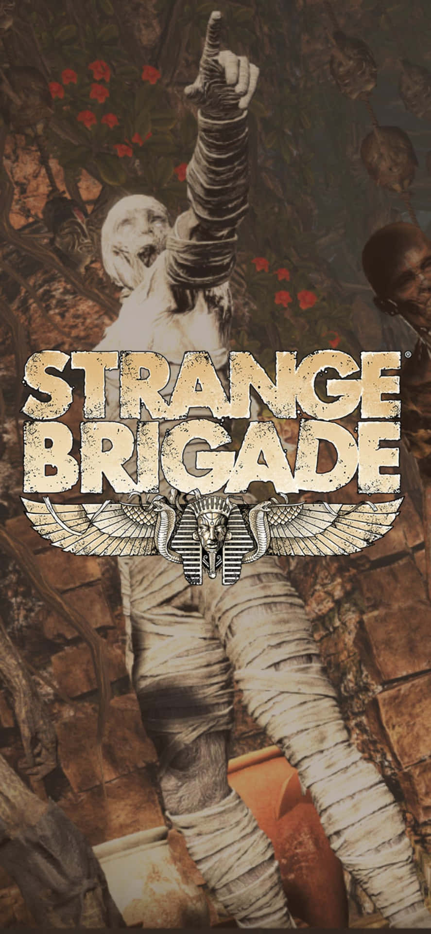 Casted Zombie Pointing Iphone X Strange Brigade Background