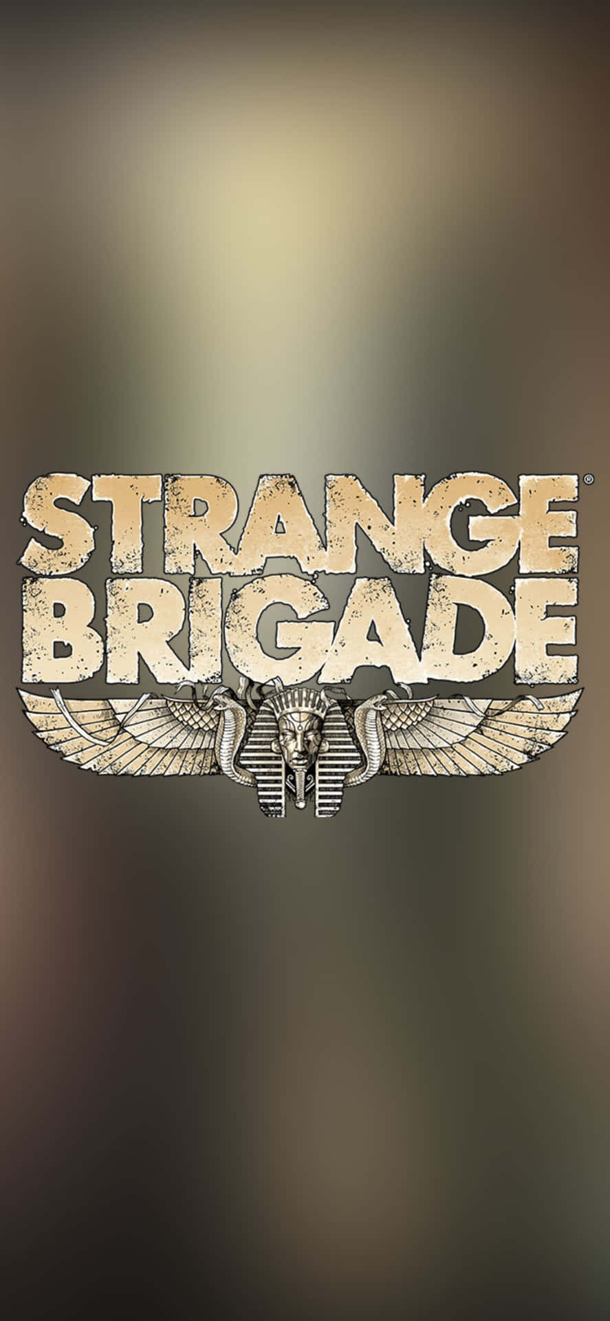 Iphone X Strange Brigade Background Logo Background