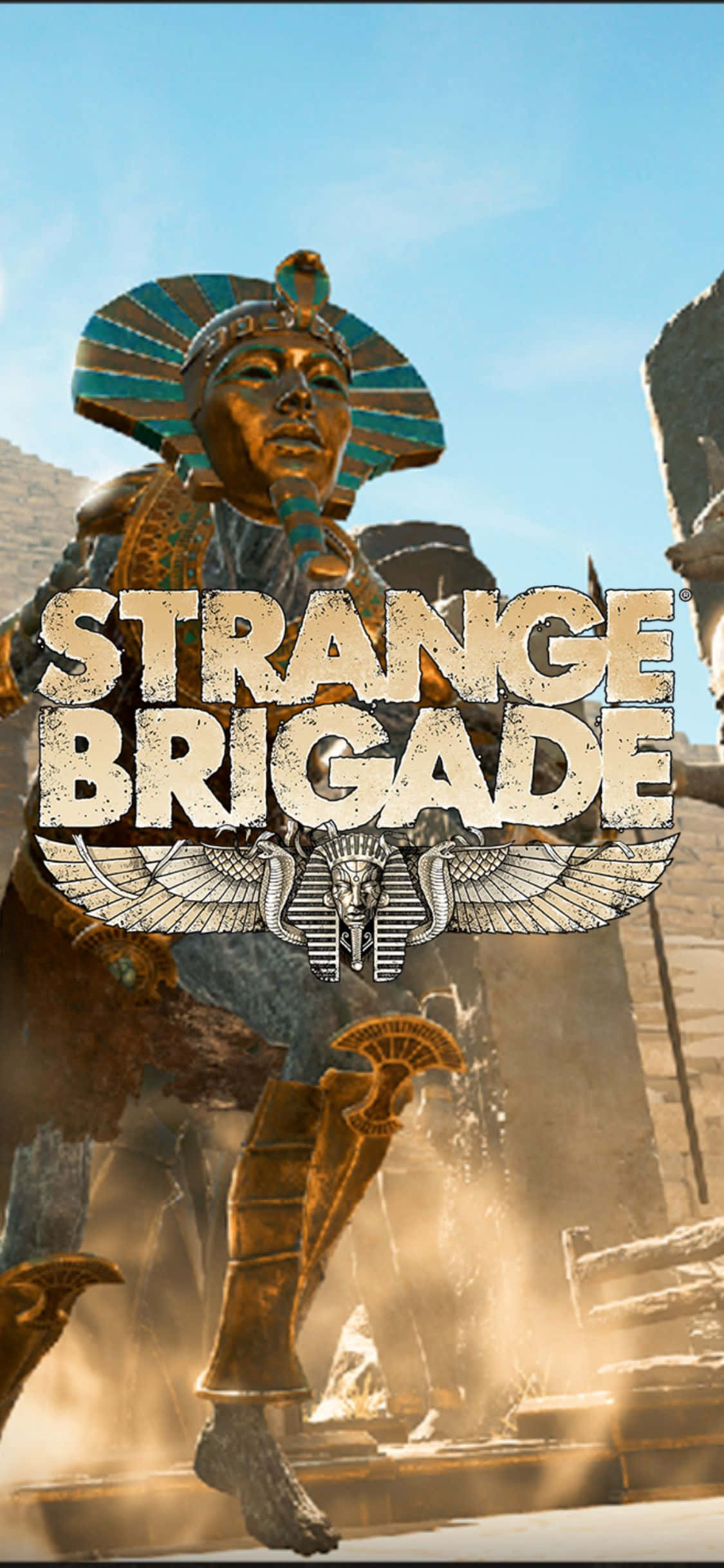 Faraos Store Pyramid Of Bes Iphone X Strange Brigade Baggrund: