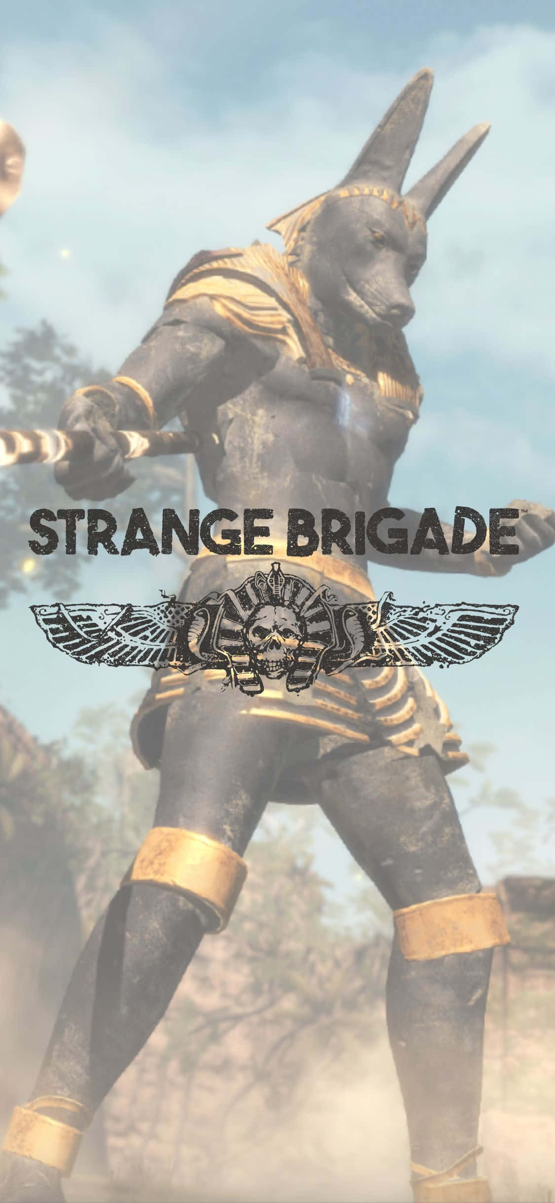 Steinwächteriphone X Hintergrundbild Für Strange Brigade.