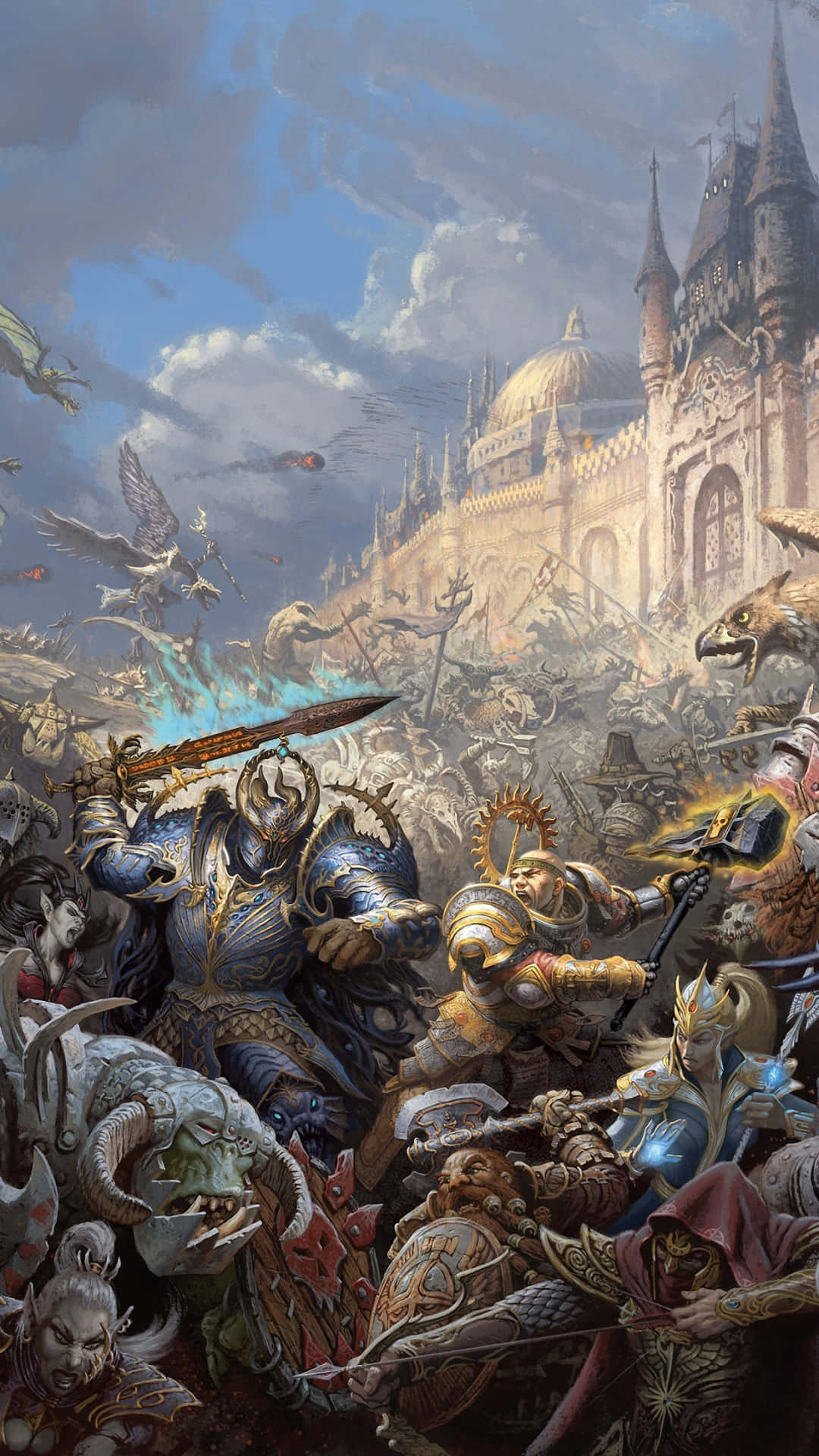 Entfesseledie Kraft Des Iphone X In Die Mythologische Welt Von Total War: Warhammer Ii!
