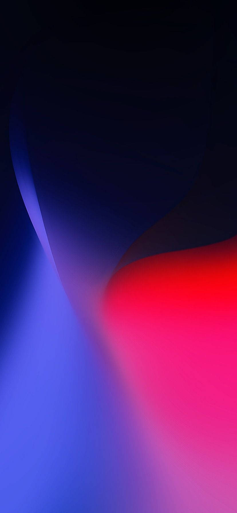 Iphone Xr Blue Red Coiled Background