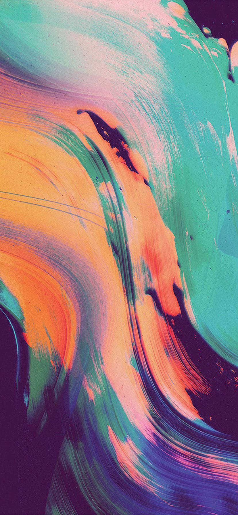 Iphone Xr Colorful Abstract Strokes Picture