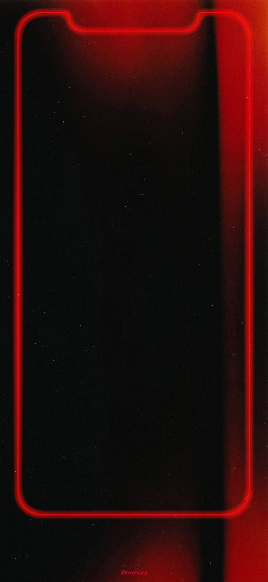 Iphone Xr Red Border Wallpaper