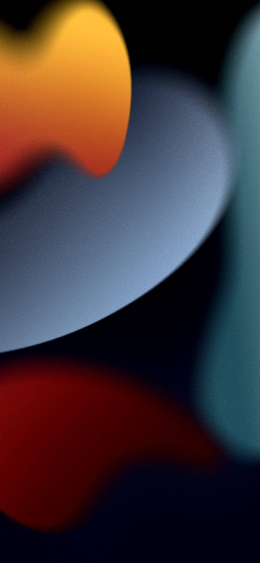 Iphone Xr Red Dark Blobs Abstract Wallpaper