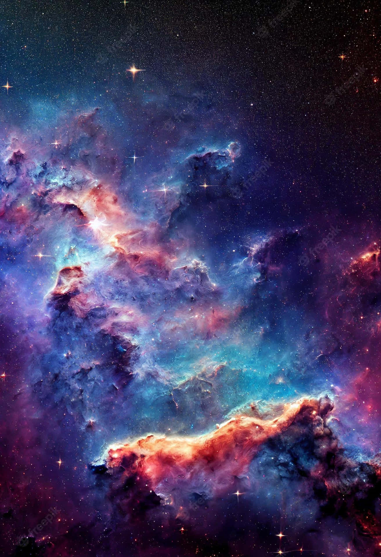 Explore The Depths Of Space With Your Iphone Xr Wallpaper