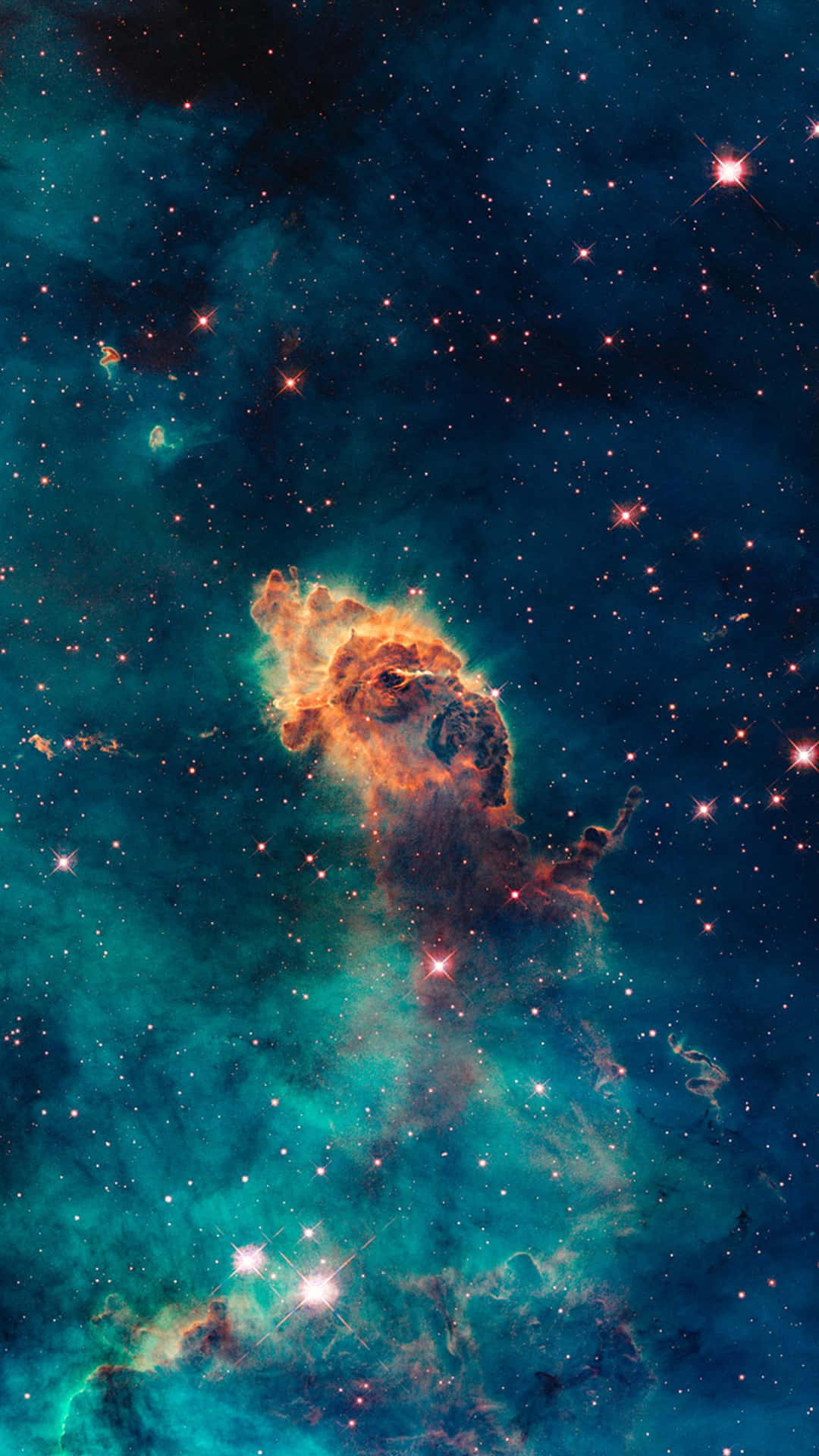 Iphone Xr Space Glowing Stardust Wallpaper