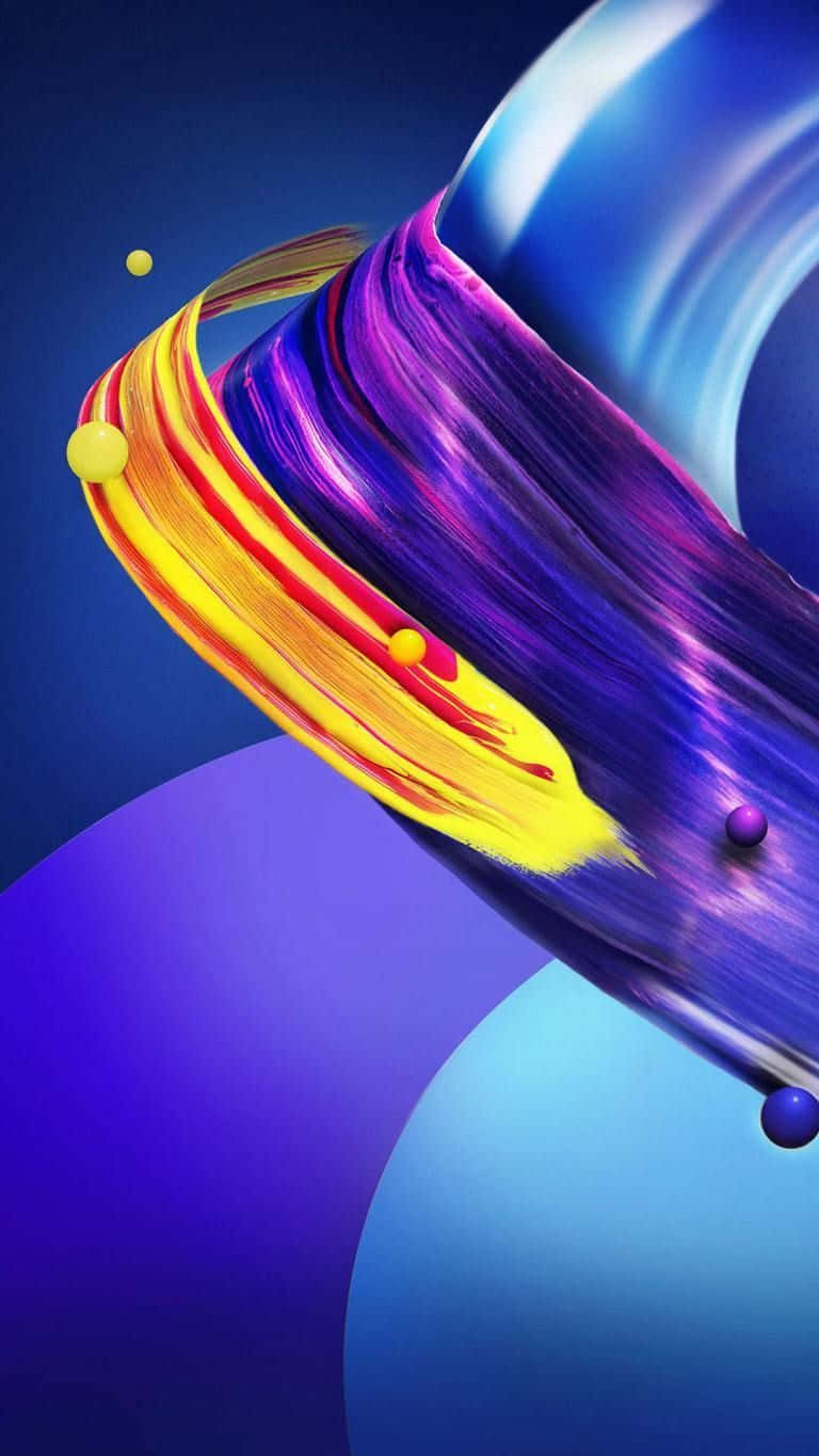 Iphone Xr Stock Trending Abstract Curves Wallpaper
