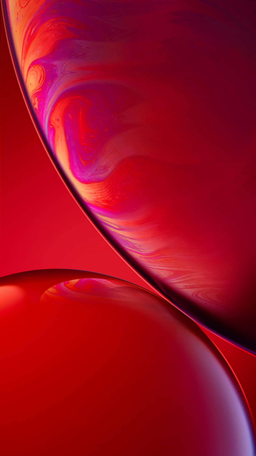 A first look at the sleek design of the iPhone XR. Wallpaper