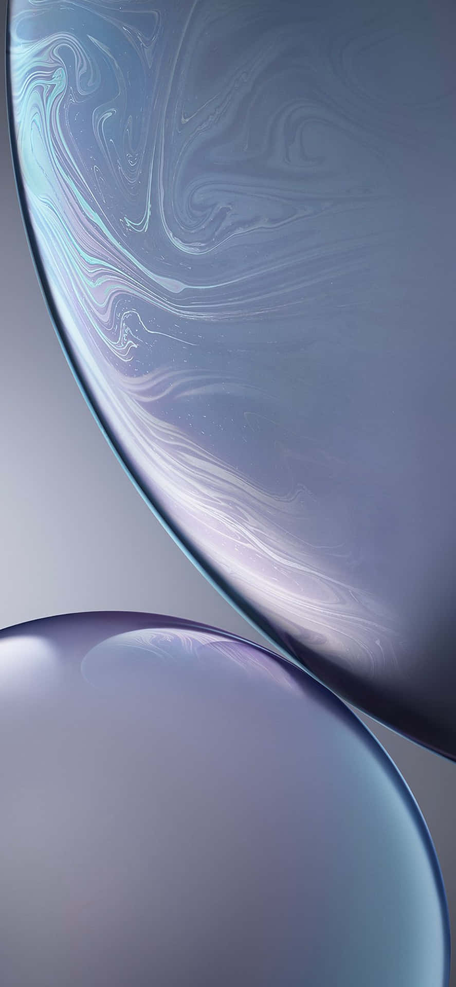 iPhone XS Baggrund: Storslået, sfærisk design.