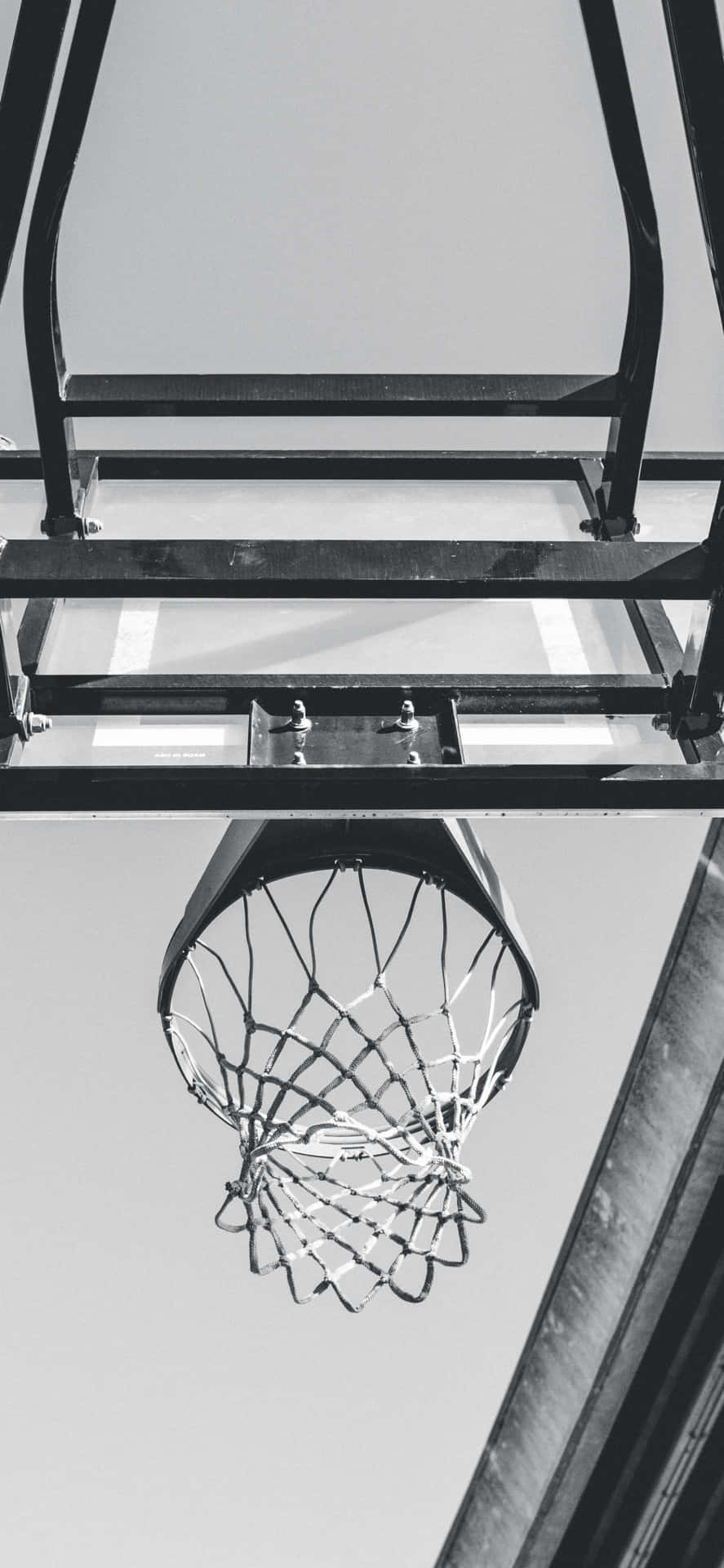 Iphone Xs Basketball ren baggrund