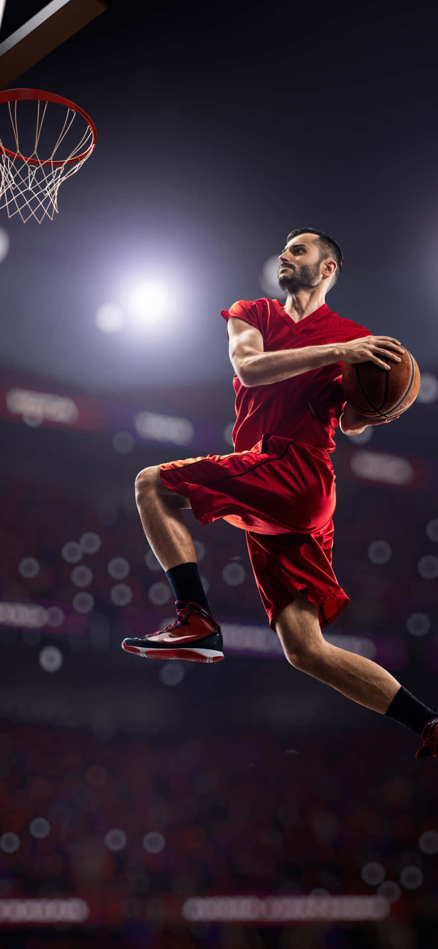 Iphone Xs Basketball Jump Background