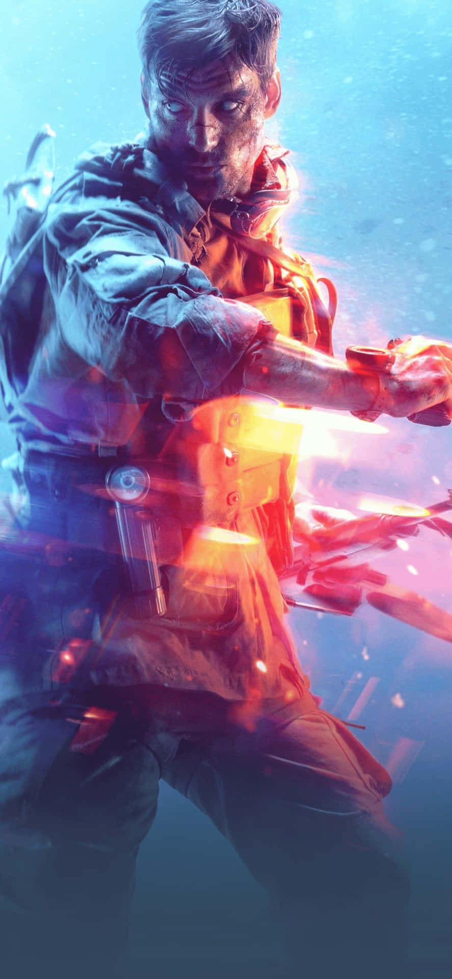 Observing Look In Iphone Xs Battlefield V Background